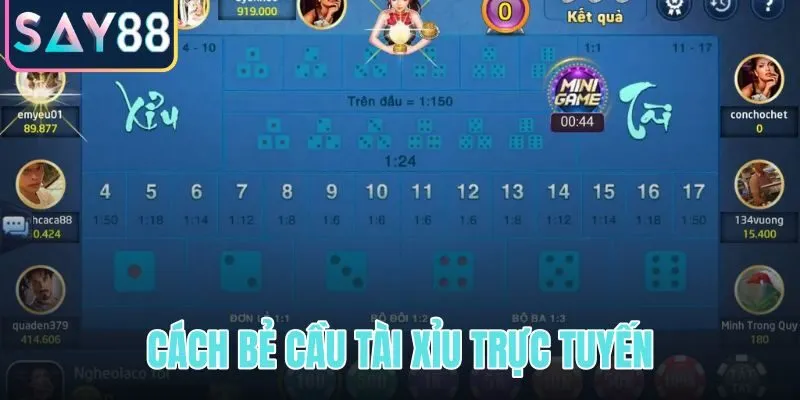 Cách bẻ cầu tài xỉu trực tuyến