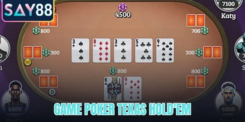 Game poker Texas Hold'em 