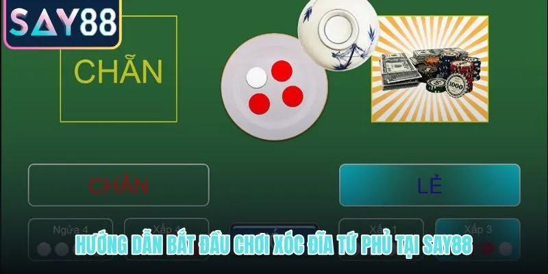 Các bước đăng ký và vào bàn xóc đĩa Tứ Phủ SAY88 lần đầu