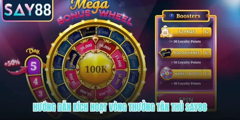 Quy trình kích hoạt lượt xoay tân thủ từng bước rõ ràng