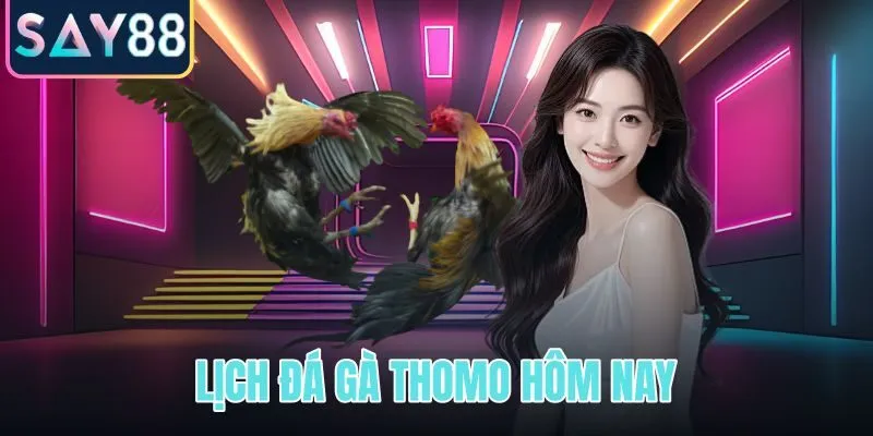 Lịch đá gà Thomo hôm nay