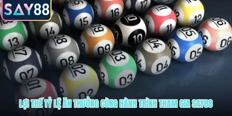 Tỷ lệ ăn thưởng minh bạch và quy trình vào sảnh xổ số SAY88 rõ ràng