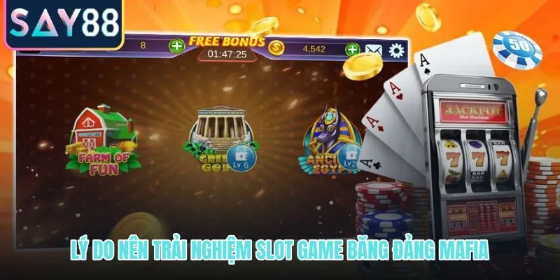 Nền tảng SAY88 với giao diện rõ và thao tác ổn định cho slot game Băng Đảng Mafia