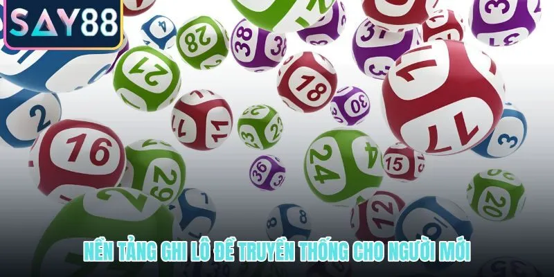 Ghi lô đề truyền thống và nền tảng cần có trước khi thao tác