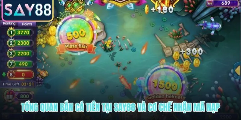 Bắn cá Tiên đổi thẻ cào và cơ chế nhận mã nạp linh hoạt tại SAY88