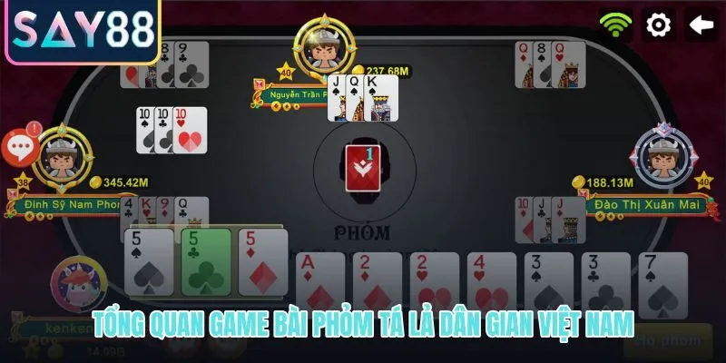 Game bài phỏm tá lả và nhịp đấu trí dân gian Việt Nam