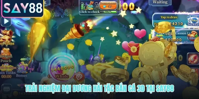 Hải Tặc bắn cá 3D và đại dương cướp biển sống động đầy kho báu ảo
